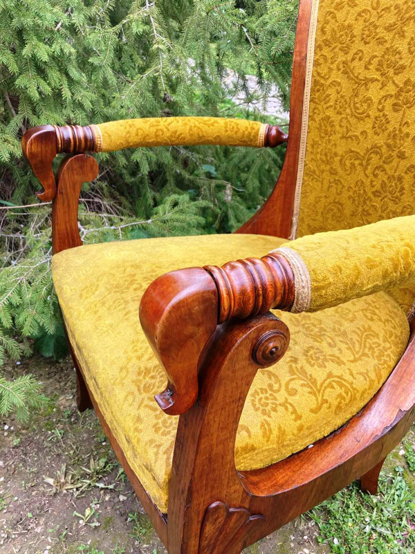 Kreslo Biedermeier (1880-1890) - Cena 390€ 4