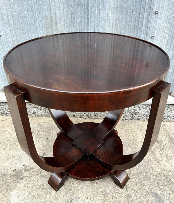 S47 - Dizajnový Art DECO stolík - Cena 490€