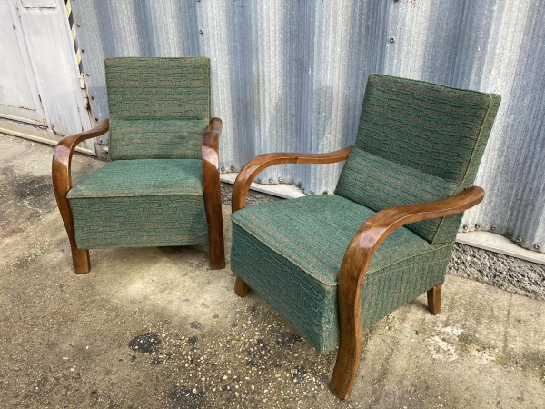 F092 - kreslá v štýle art deco - Cena za kus 99€. 2