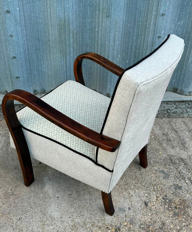 F230 - Kreslo solitér v štýle Art DECO - Cena 320€ 4