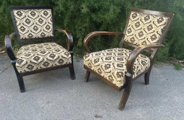 F114 -Dobové kreslá Art DECO - Cena 190 €/ks