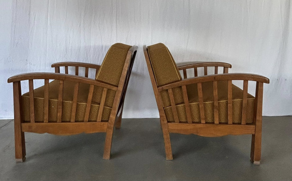 F203 - Art DECO kreslá - Cena za pár 520€ 1