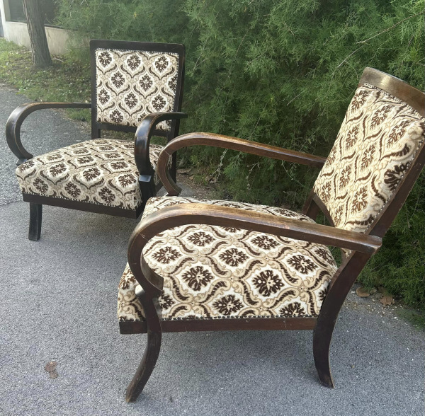 F114 -Dobové kreslá Art DECO - Cena 190 €/ks 5