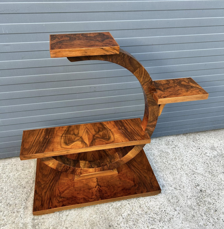 KV03 -Art DECO kvetinový stojan kompletne zrenovované - Cena 450€ 3