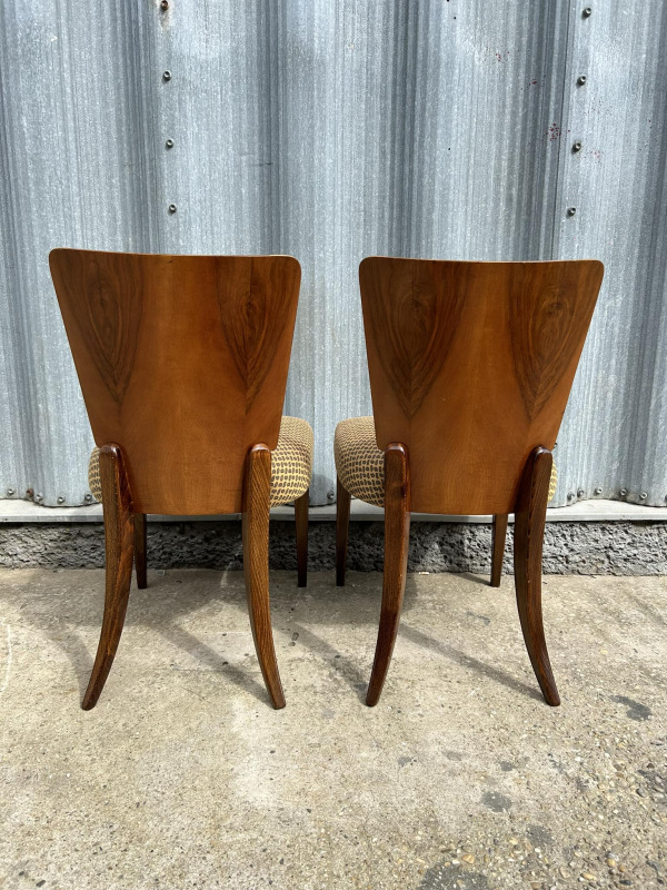 Stoličky J. Halabala H-214. (Lízatká) - Cena 190€ / kus 2