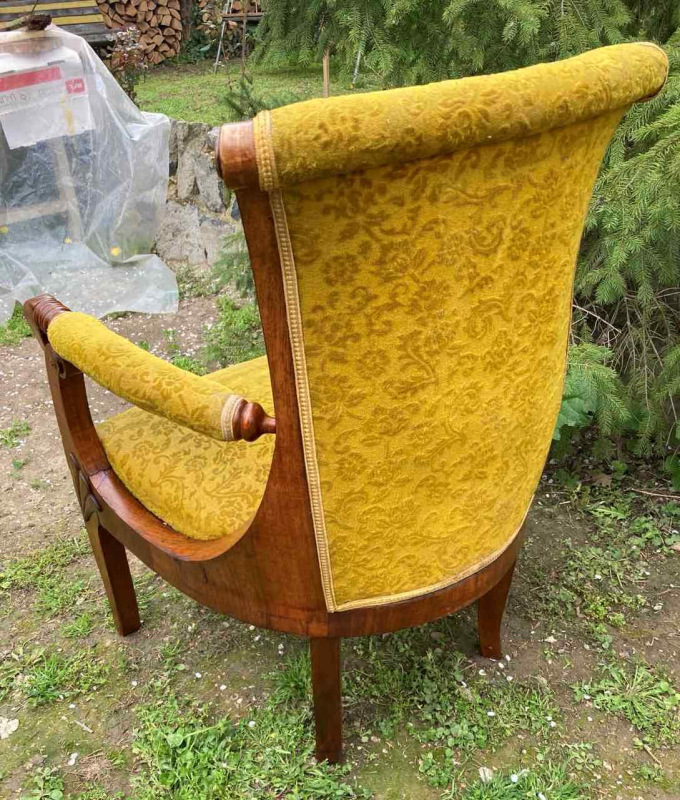 Kreslo Biedermeier (1880-1890) - Cena 390€ 3